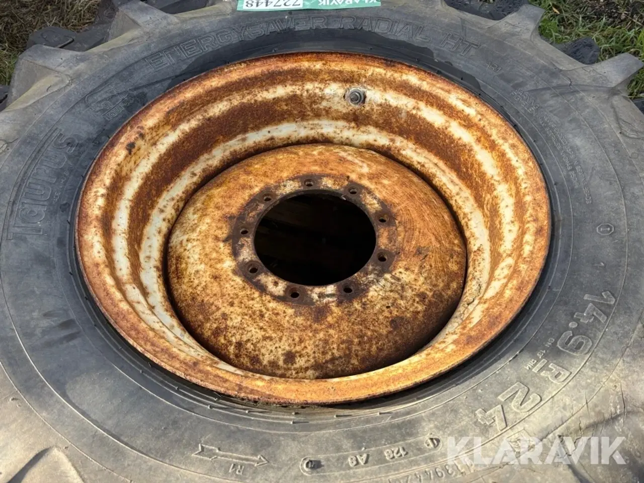 Billede 8 - Dæk og hjul 14.9 R24 og 18.4 R38 2 styk