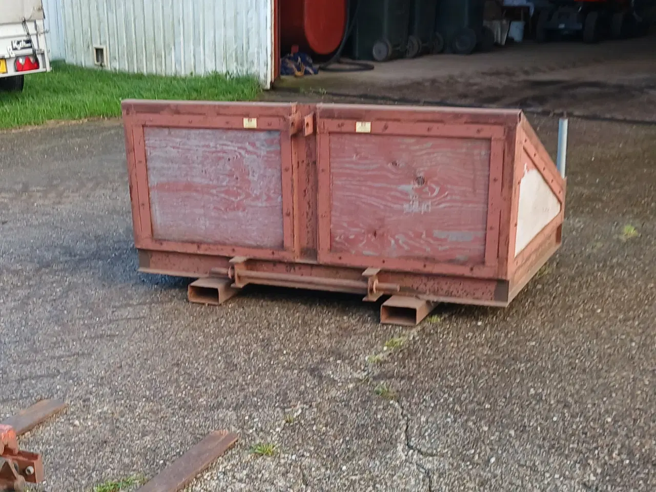Billede 1 - Bagkasse til traktor