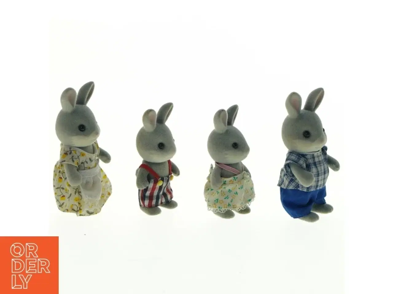 Billede 3 - Sylvanian kaninfamilie (str. 9 cm)