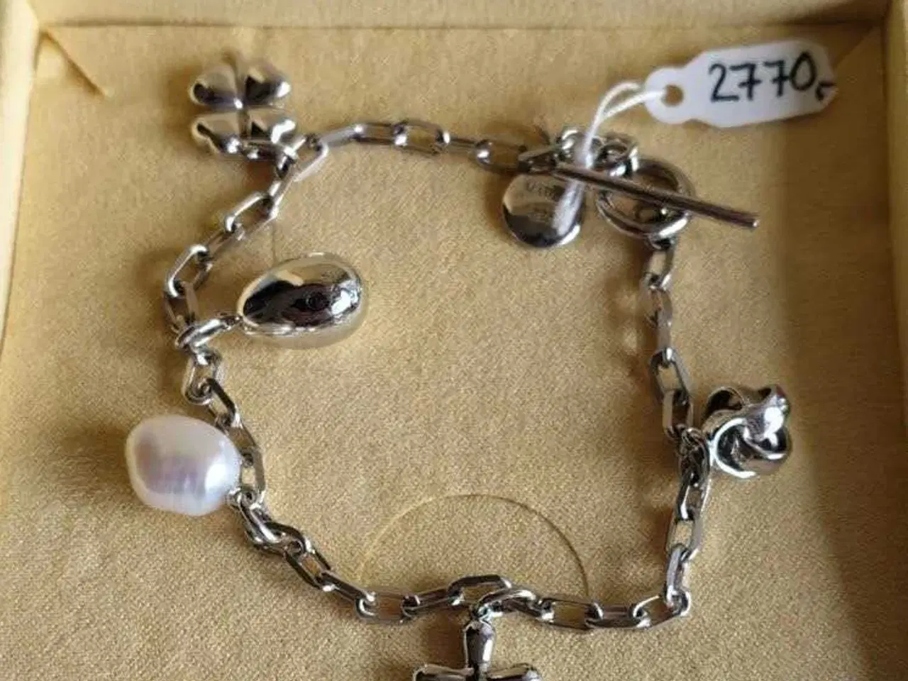 Billede 3 - 925 sterling sølv armbånd med charms fra Mads Z