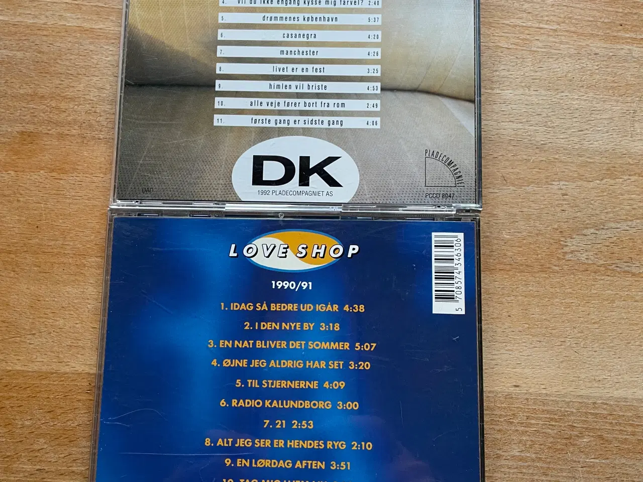 Billede 2 - Love shop cd’er 1990/91, DK