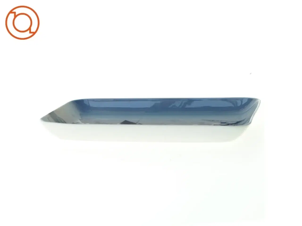 Billede 4 - Rektangulær tallerken med motiv af Tuborg havn fra Bing og Grøndahl (str. 19 x 13 cm)