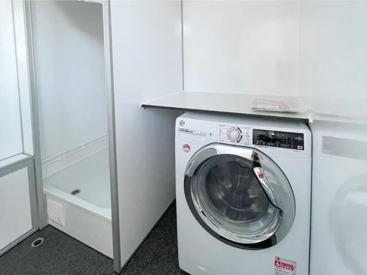 Billede 4 - Mobilt badeværelse m. vaskemaskine 