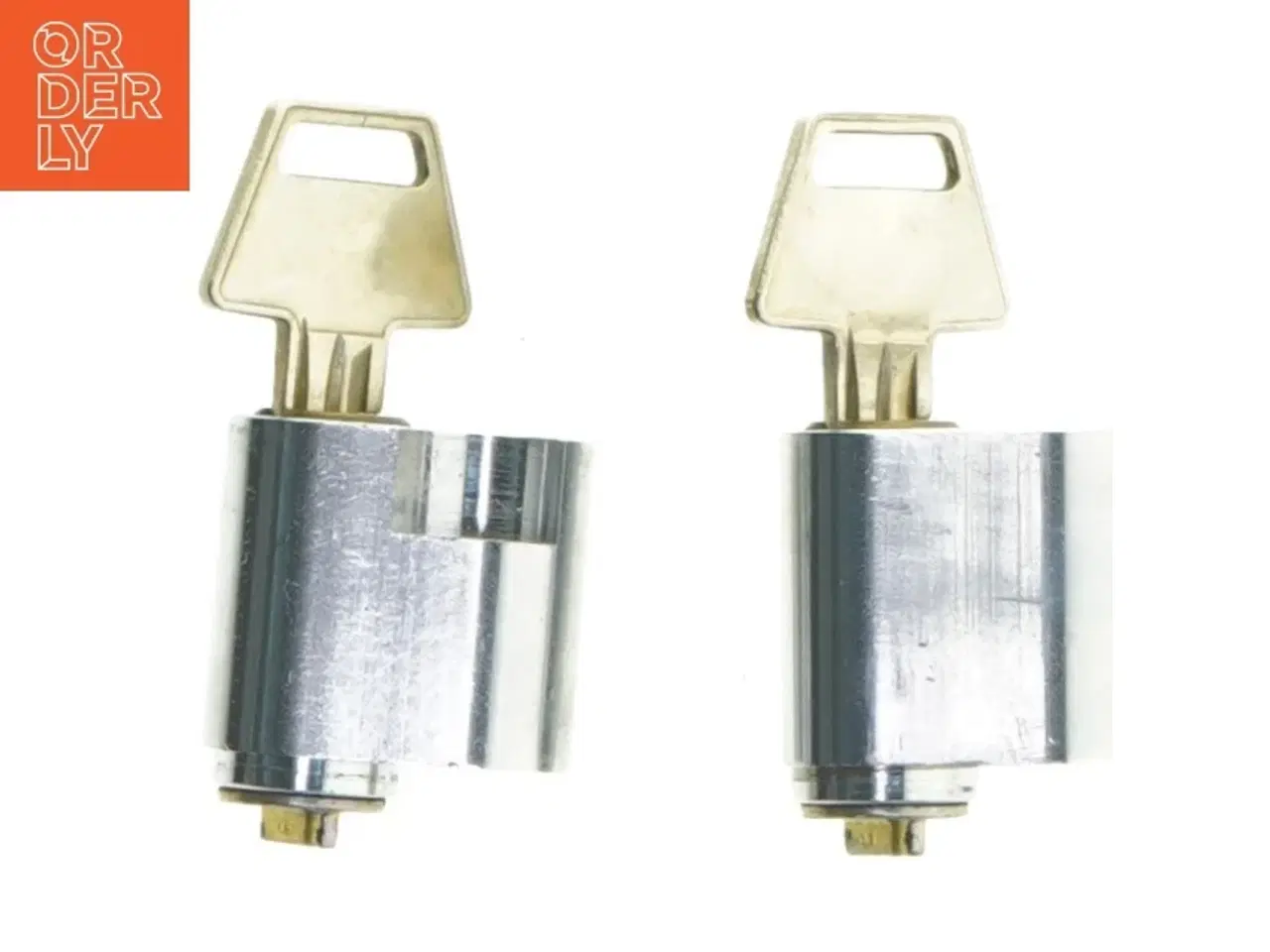 Billede 2 - Ruko cylinderlåse med nøgler fra Ruko (str. 7x3,5 cm)