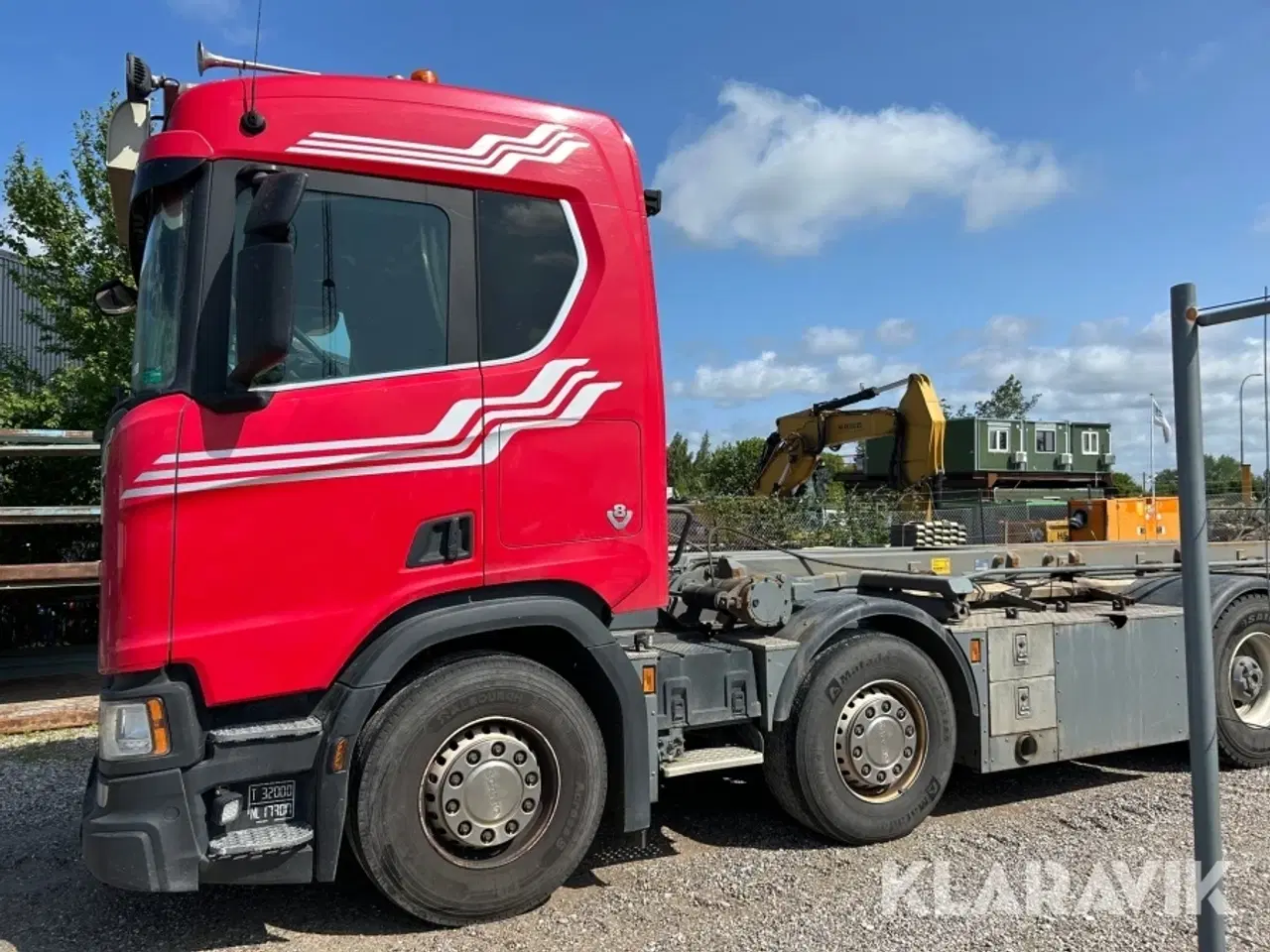 Billede 4 - Lastbil m. wirehejs Scania R580 8X4