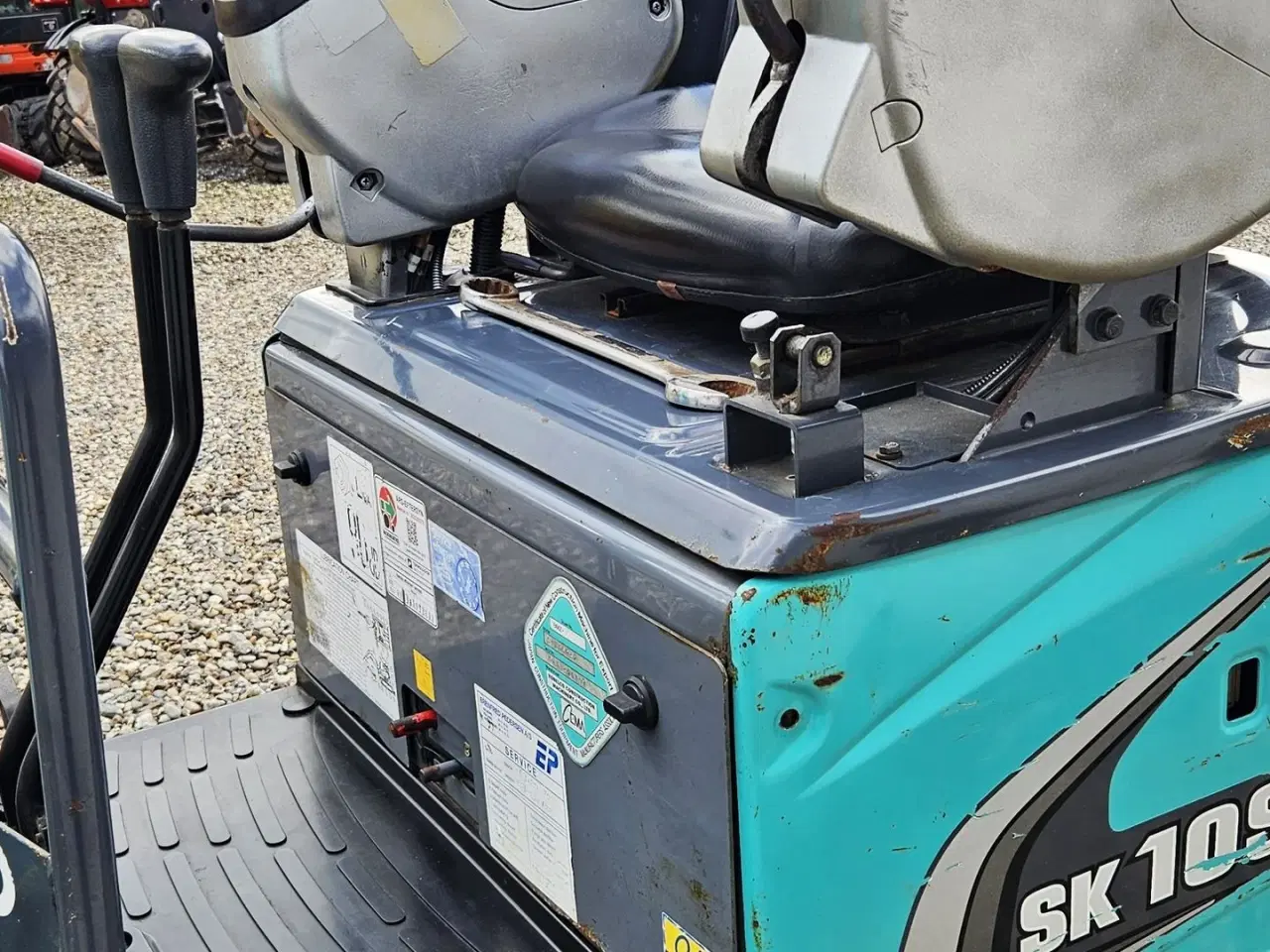 Billede 11 - Kobelco SK10SR / joystick / 800 timer / skovlsæt