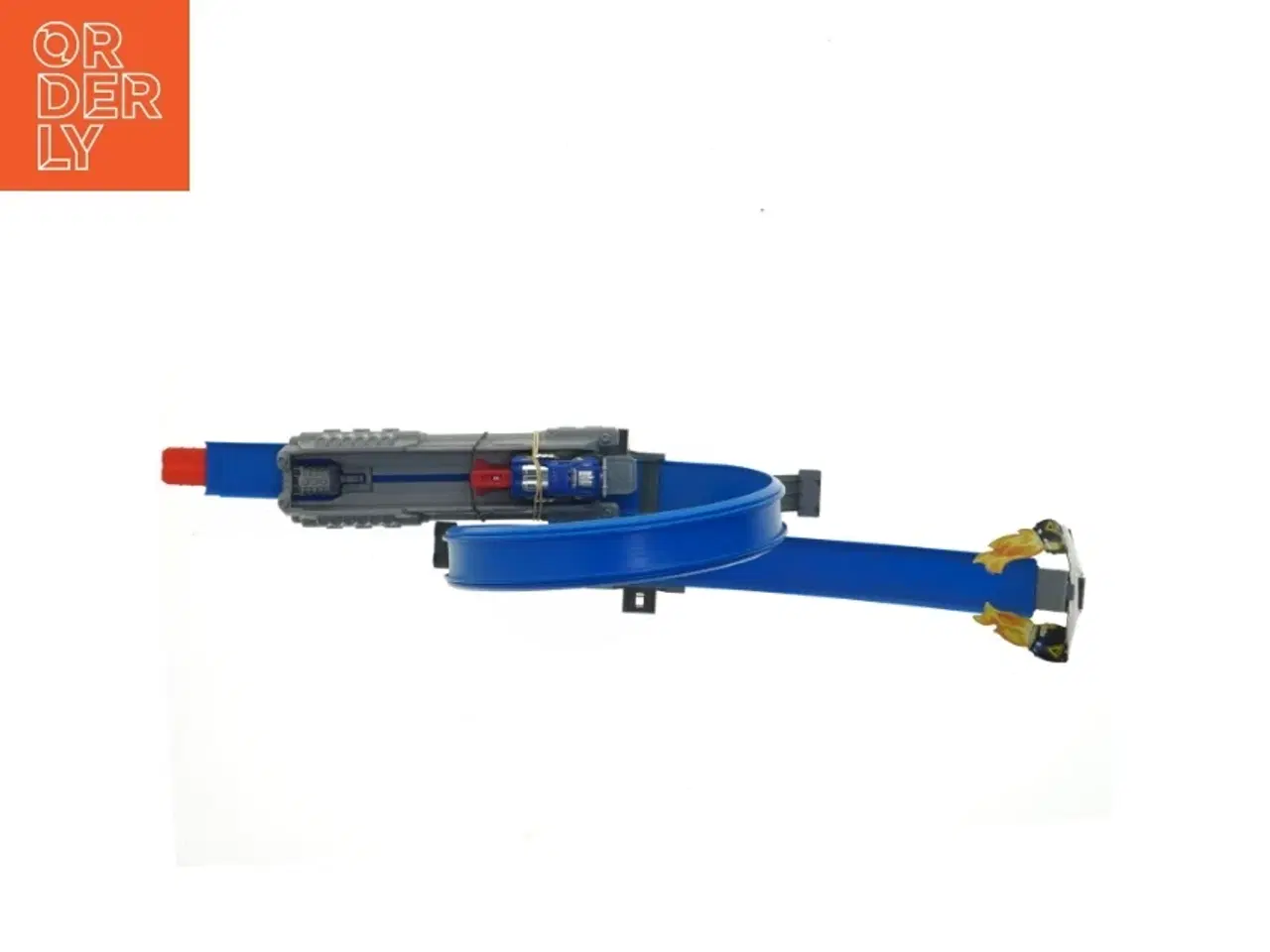 Billede 3 - Hot Wheels bilbane med loop (str. 62 cm)