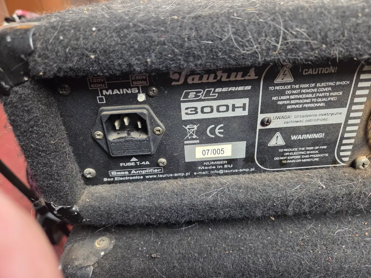 Billede 2 - Set af 3 dele taurus + el bass Eller guitar