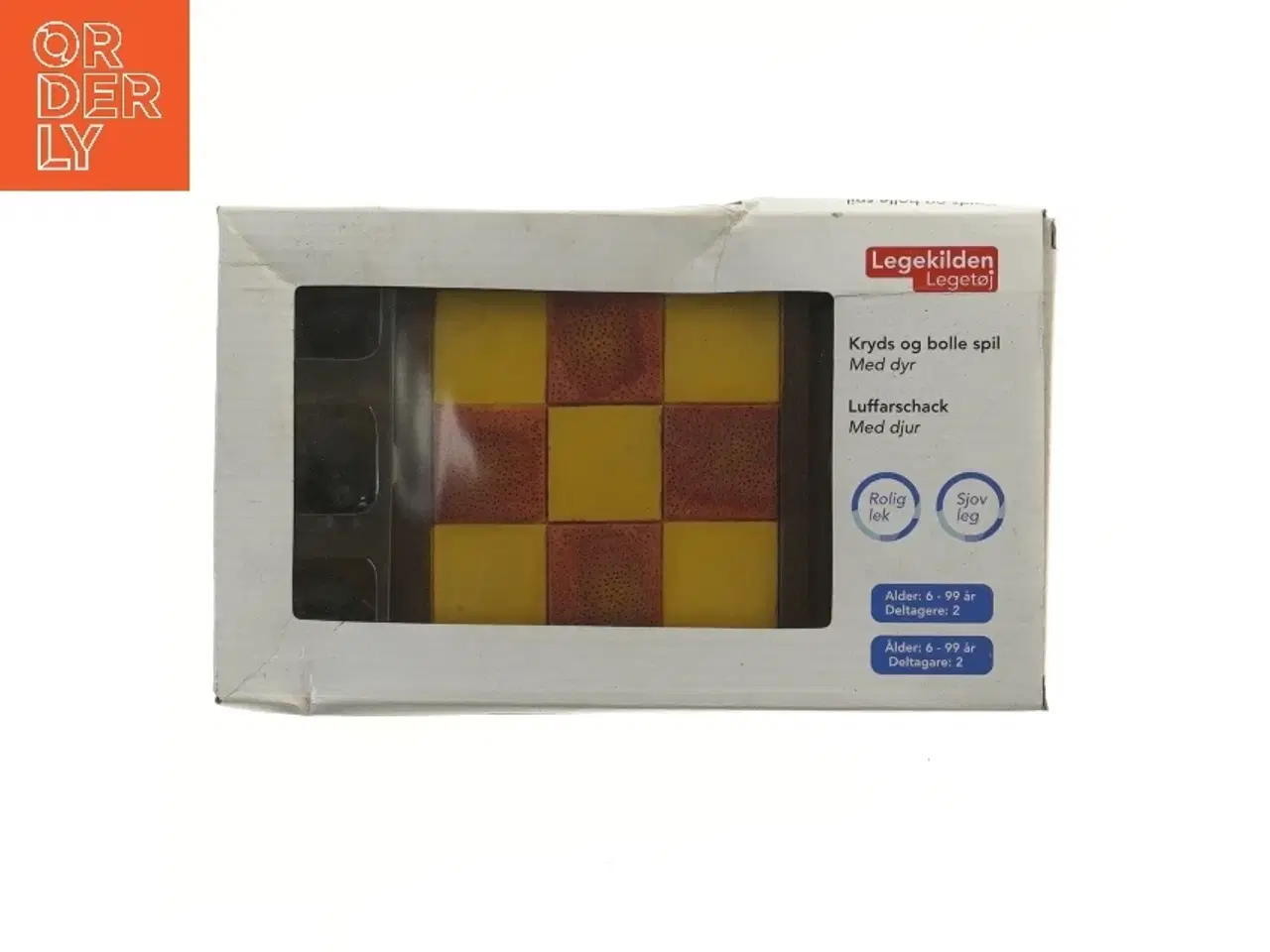 Billede 1 - Kryds og bolle spil med dyr fra Legekilden