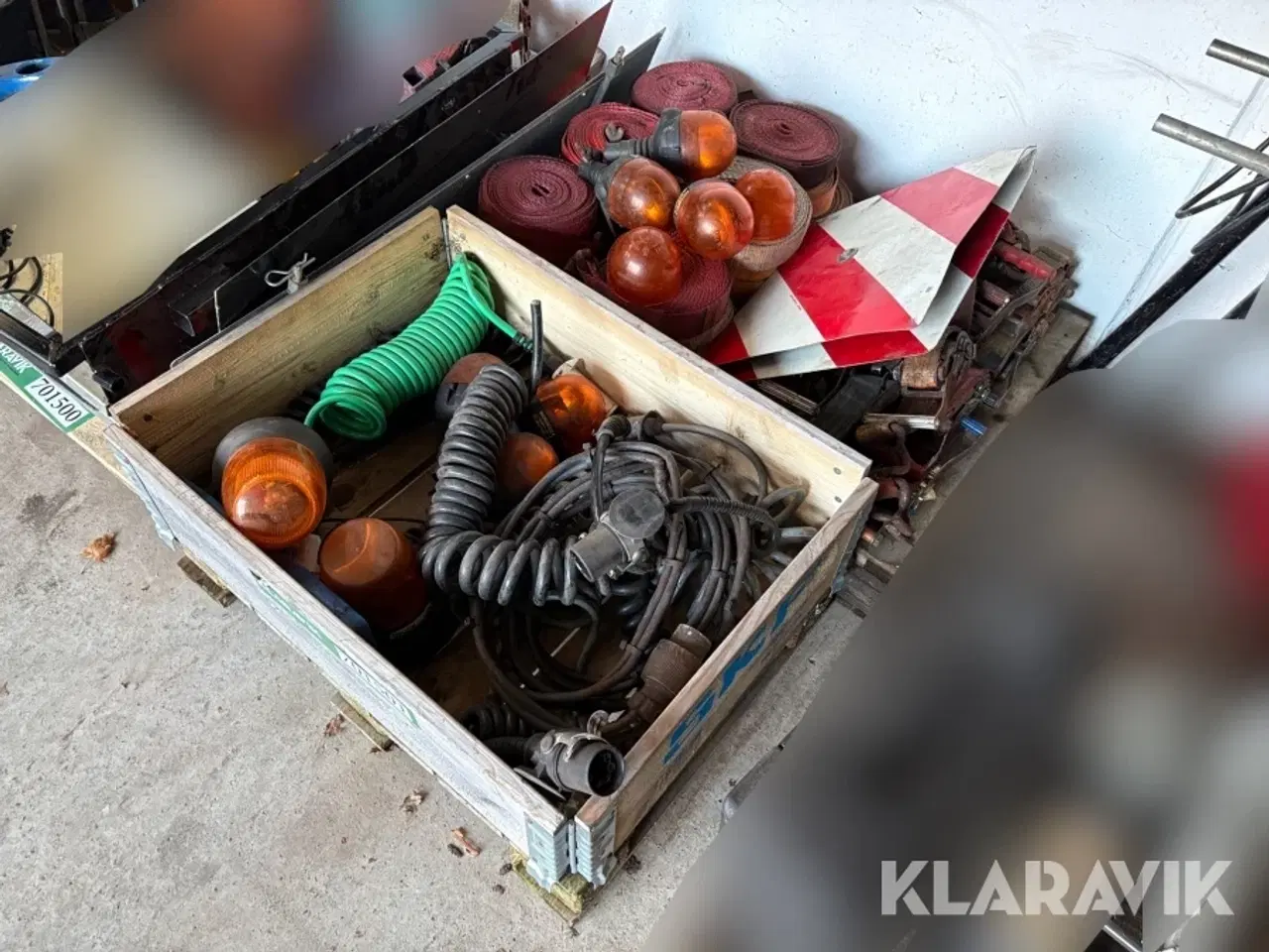 Billede 1 - Bånd, strammere, rotorblink, el kabler & skilte