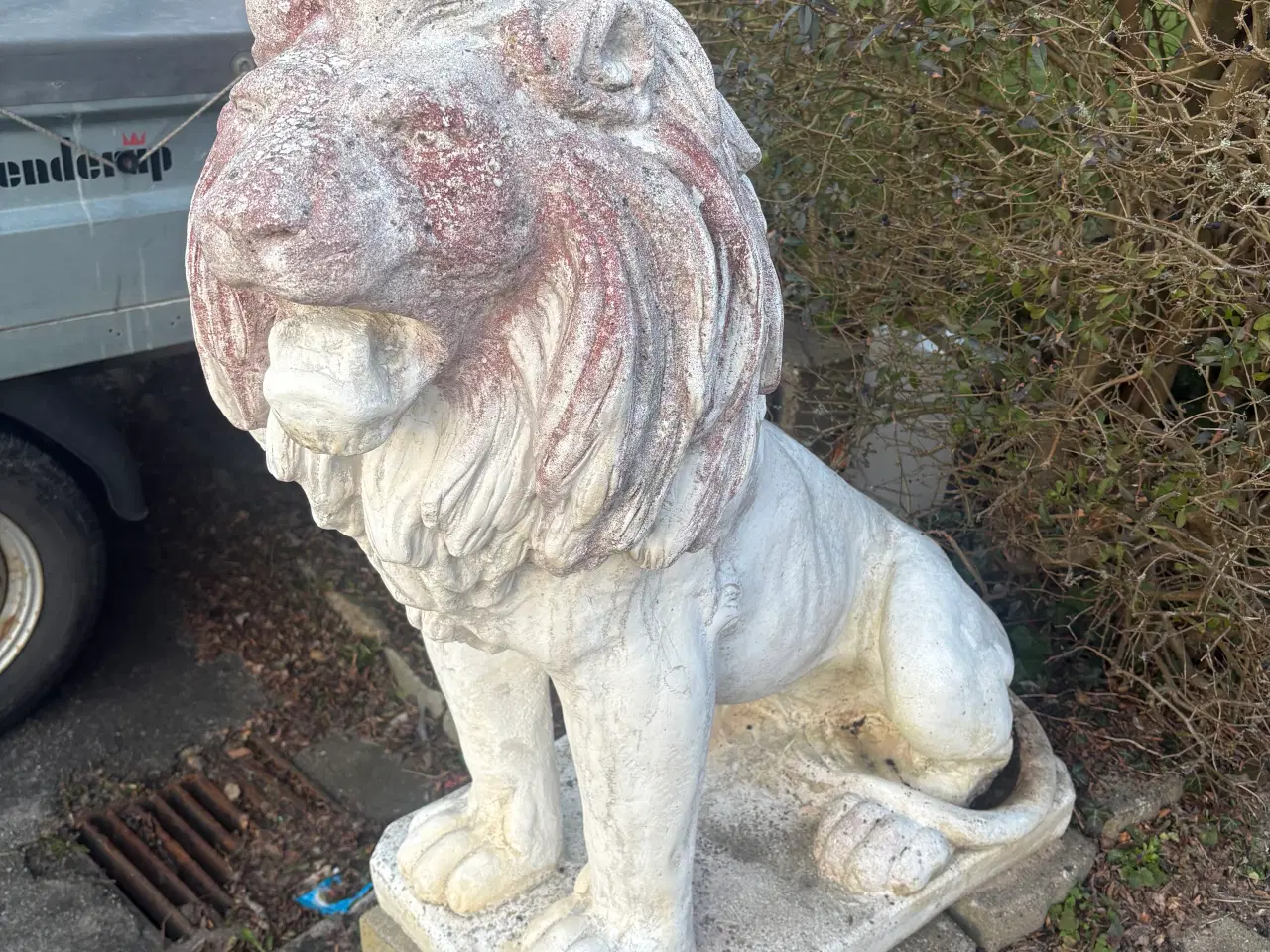 Billede 1 - Stor sandstens løve