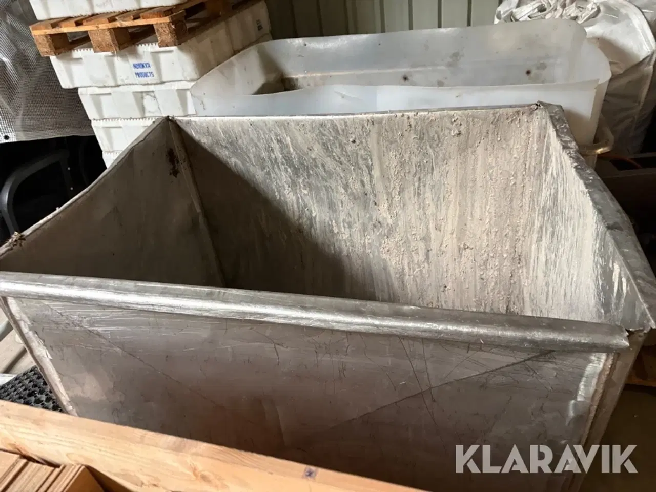 Billede 2 - Rustfri pallekasser 2 styk