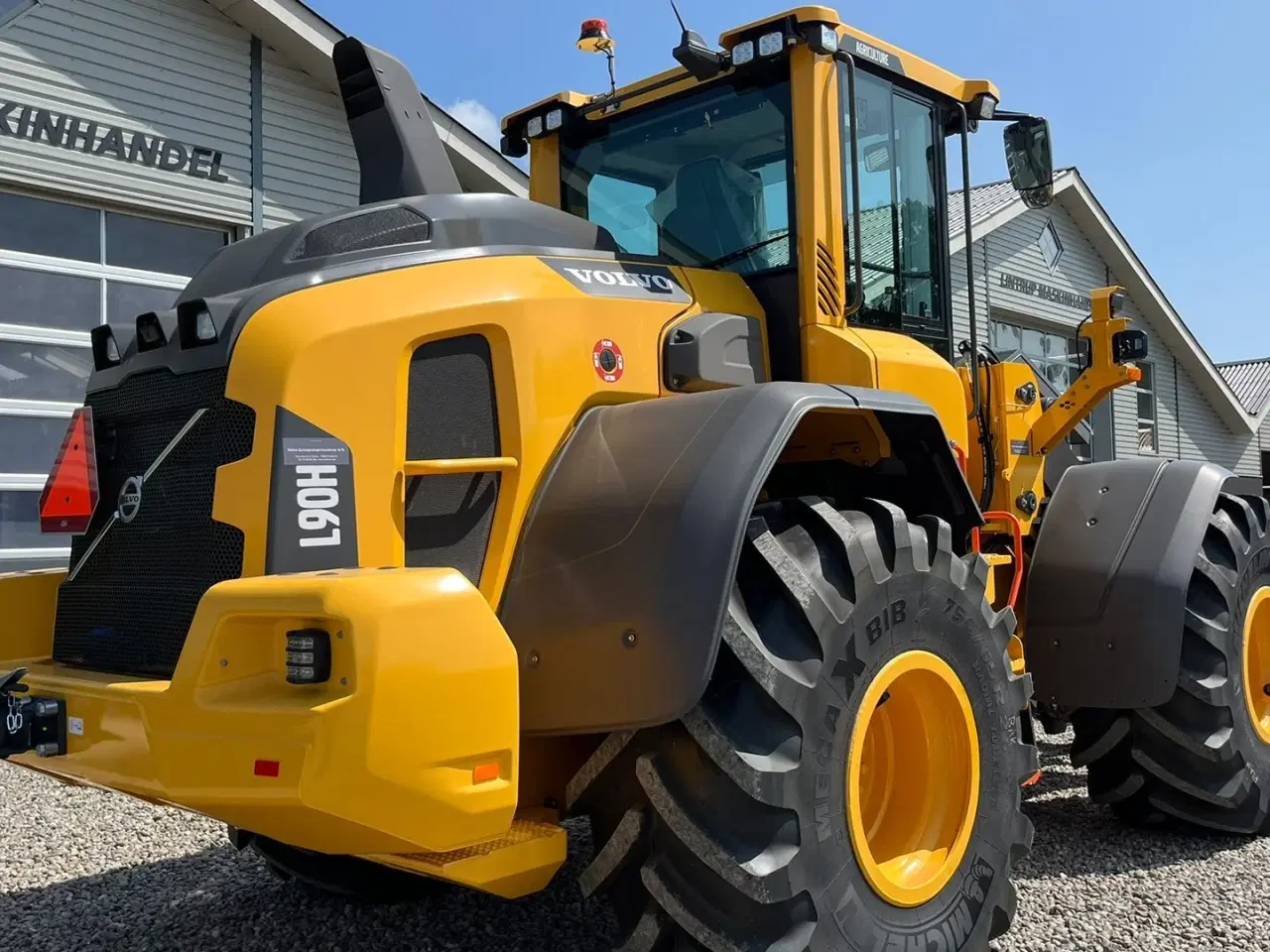 Billede 14 - Volvo L90H H2 AGRICULTURE Dansk-maskine, Co-Pilot, LANG-BOM & med 750mm Michelin MEGA X BIB hjul.