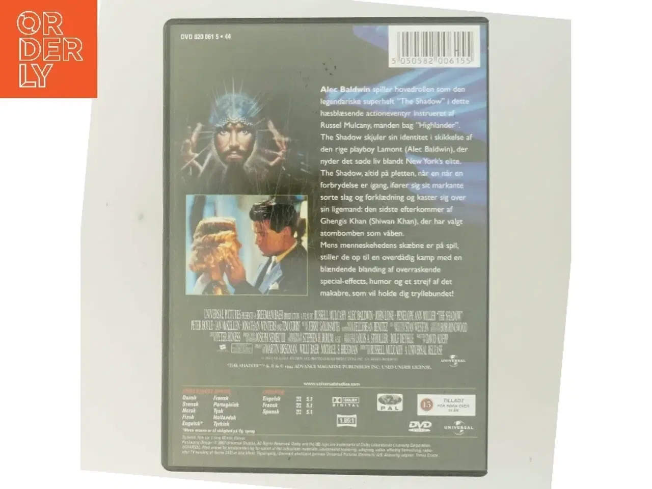 Billede 3 - The Shadow (1994) [DVD] med Alec Baldwin (DVD)