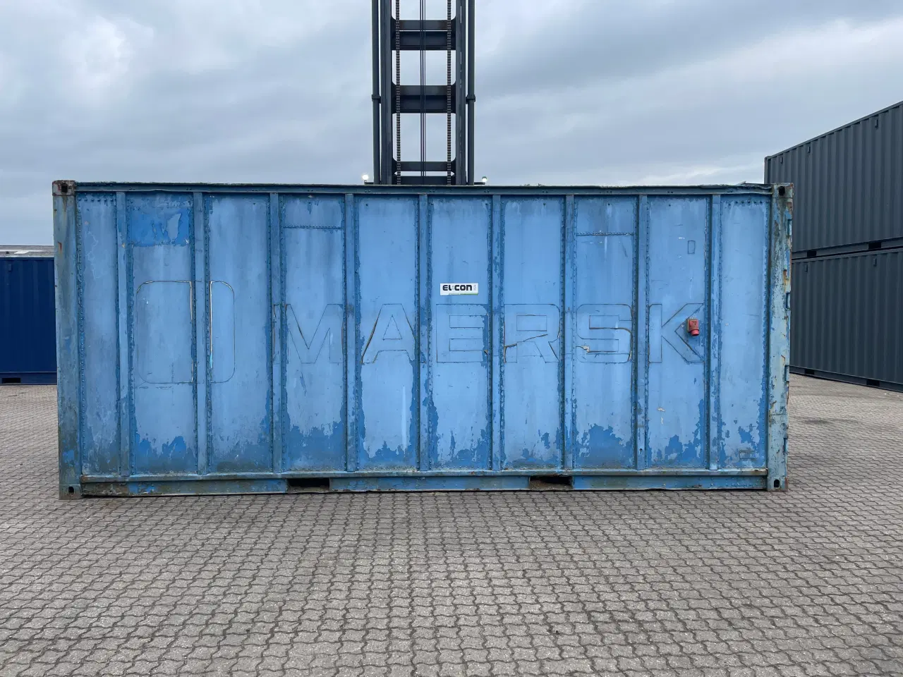 Billede 5 - 20 fods Container- ID: Blå elcon