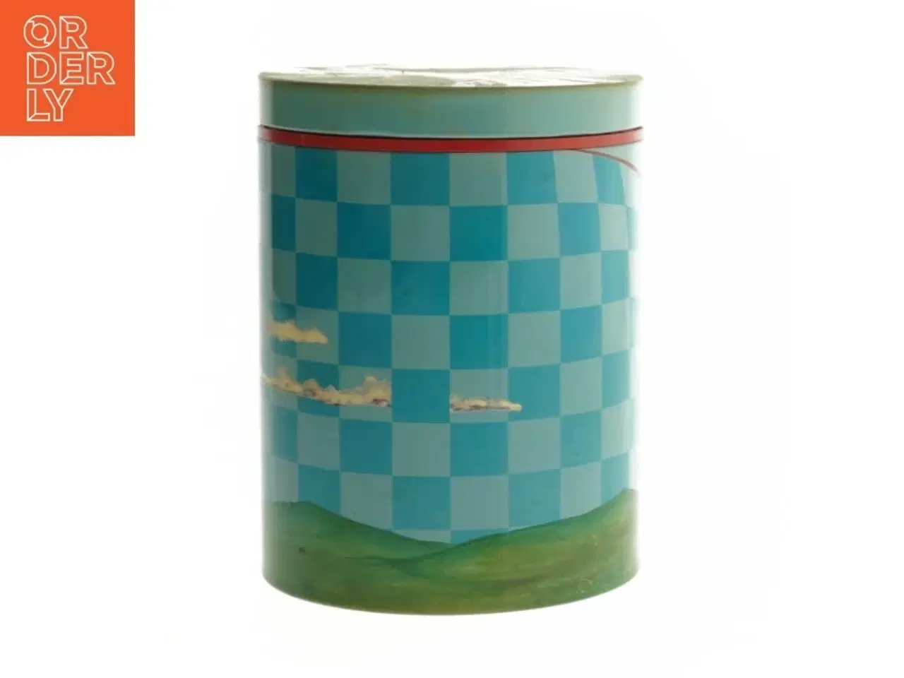 Billede 2 - Dekorativ opbevaringsdåse fra Irma (str. Ø. 11,5 cm. længde, 15 cm)