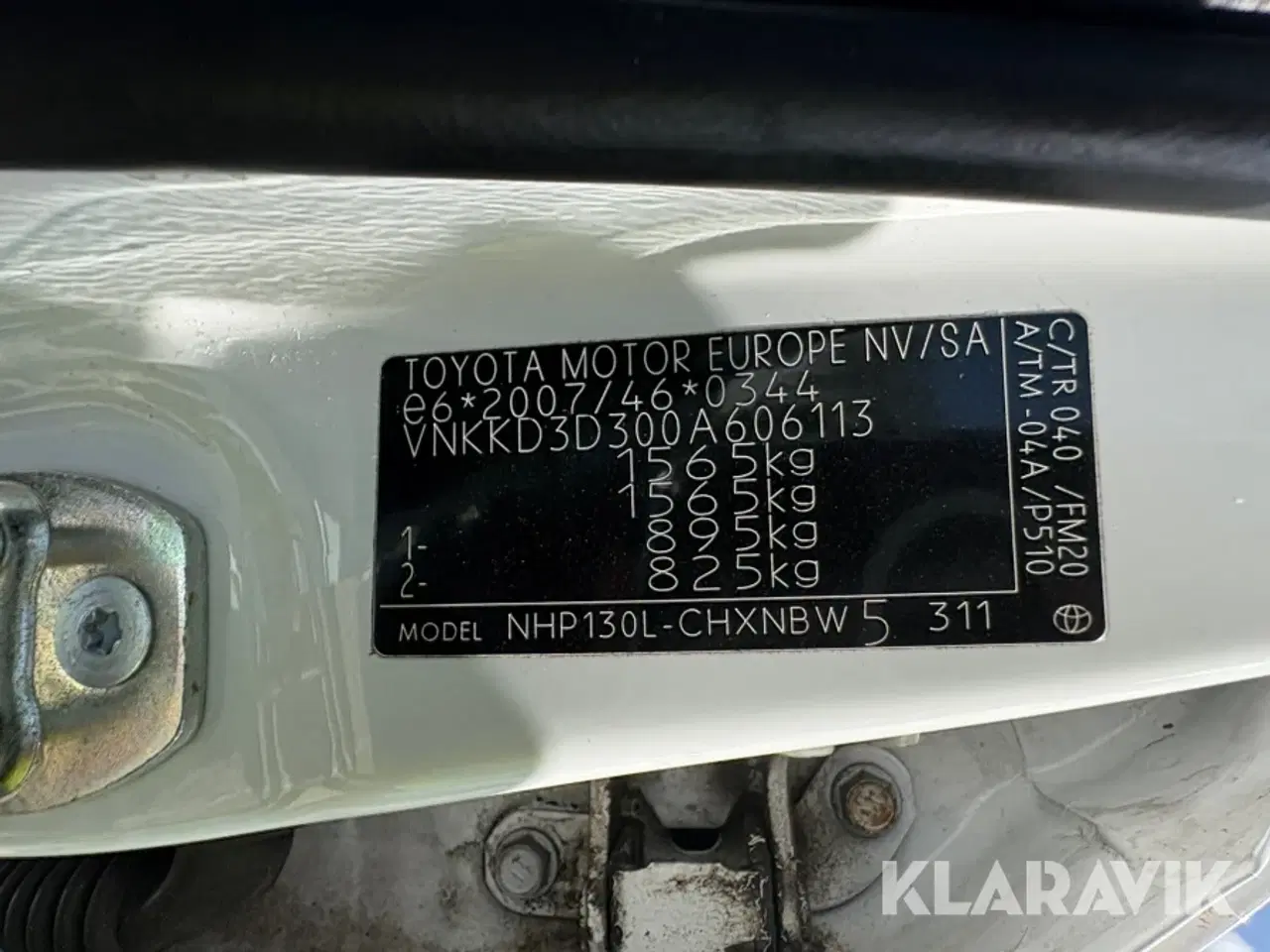 Billede 6 - Varebil Toyota Yaris Van 1.5 Hybrid (100 hk) aut. gear