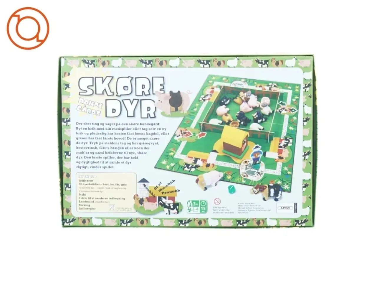 Billede 3 - Skøre bondegårdsdyr fra El Litas (str. 37 x 25 cm)