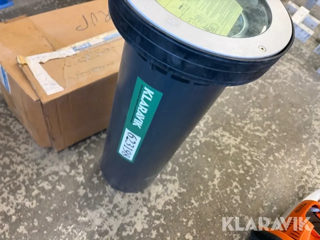 Billede 5 - Lampe udendørs til nedgravning.