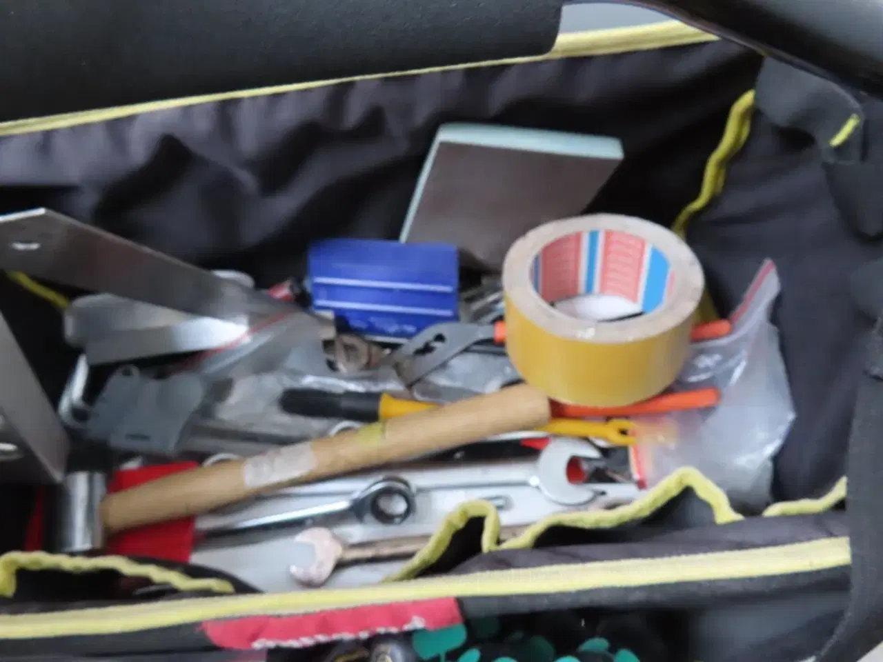 Billede 3 - Værktøjstaske med indhold