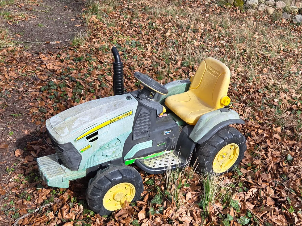 Billede 2 - John Deere elektrisk Traktor til børn