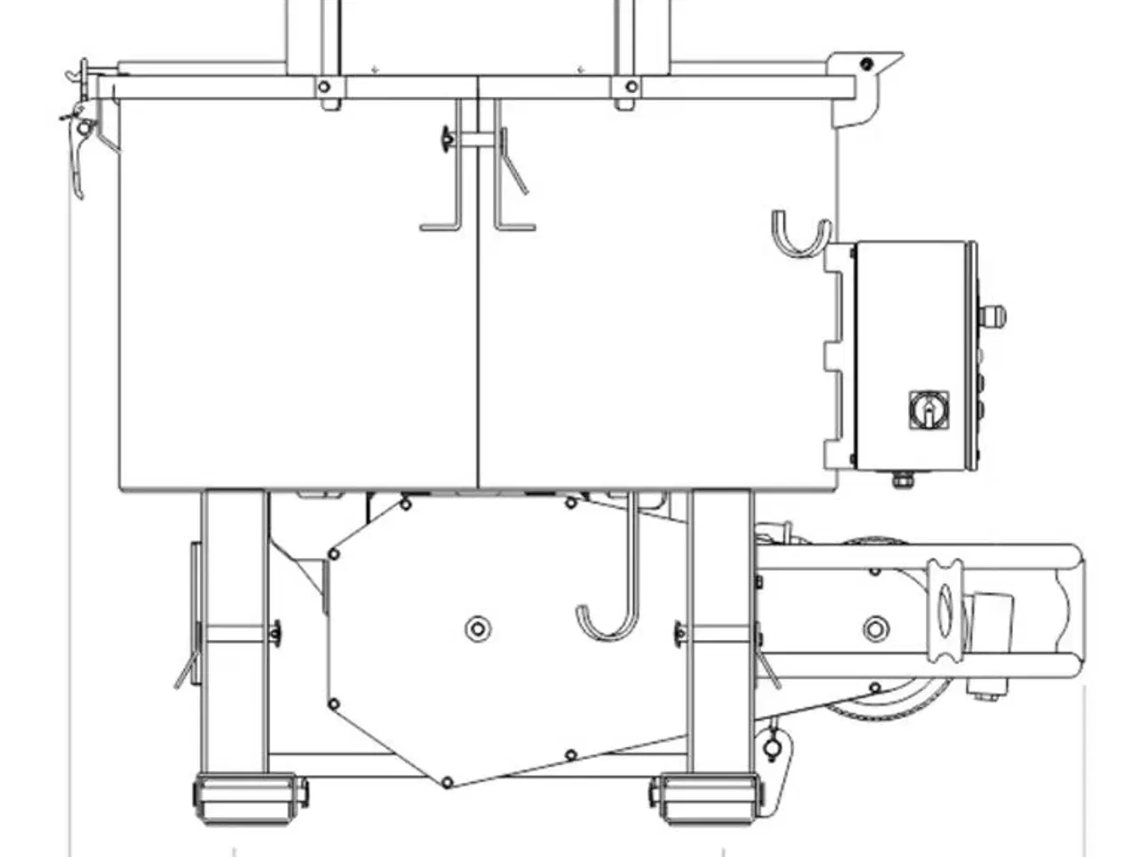 Billede 2 - Fk Maschinery Tvangsblander 600L El Ubcen600