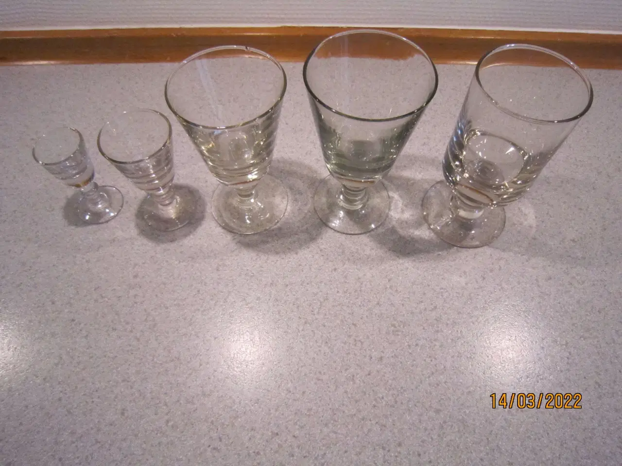 Billede 1 - Mundblæste glas 