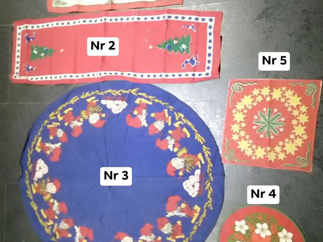 Billede 1 - Juleduge fra 50-60 og 70 erne