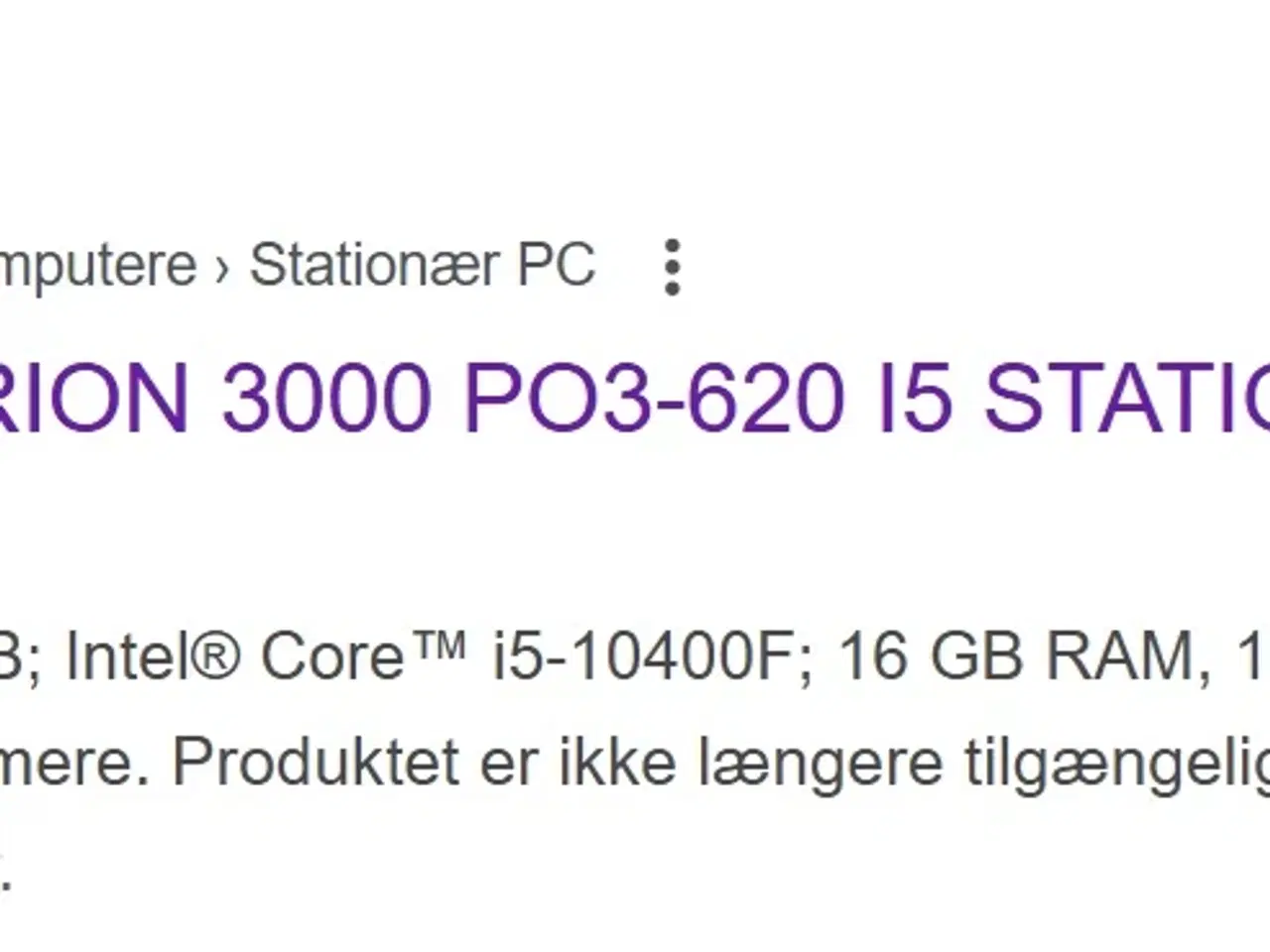 Billede 2 - RTX 3070 Gamer PC + 24" Skærm