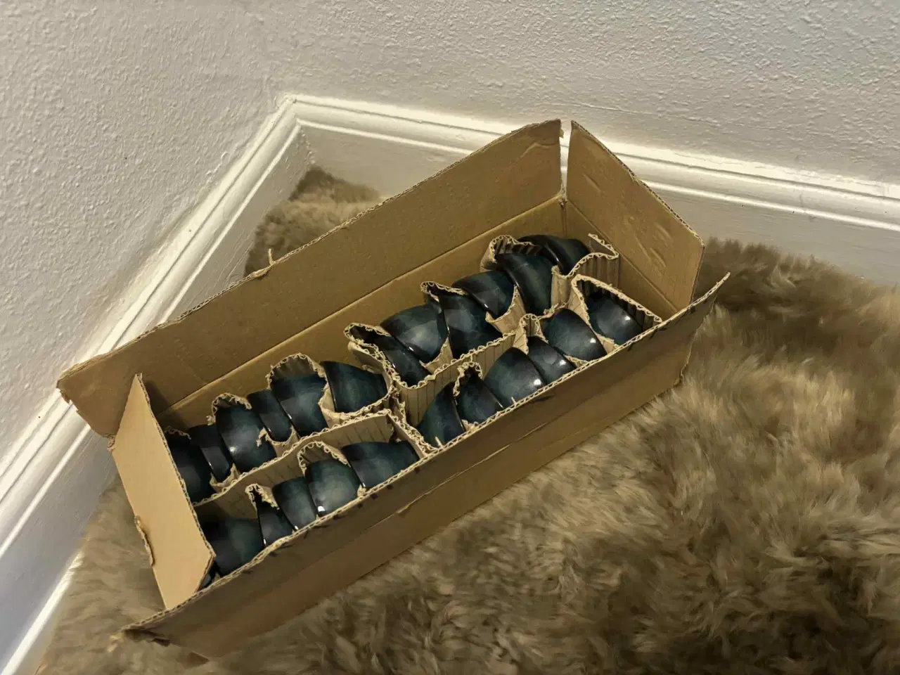 Billede 7 - 24 espresso kopper i stentøj