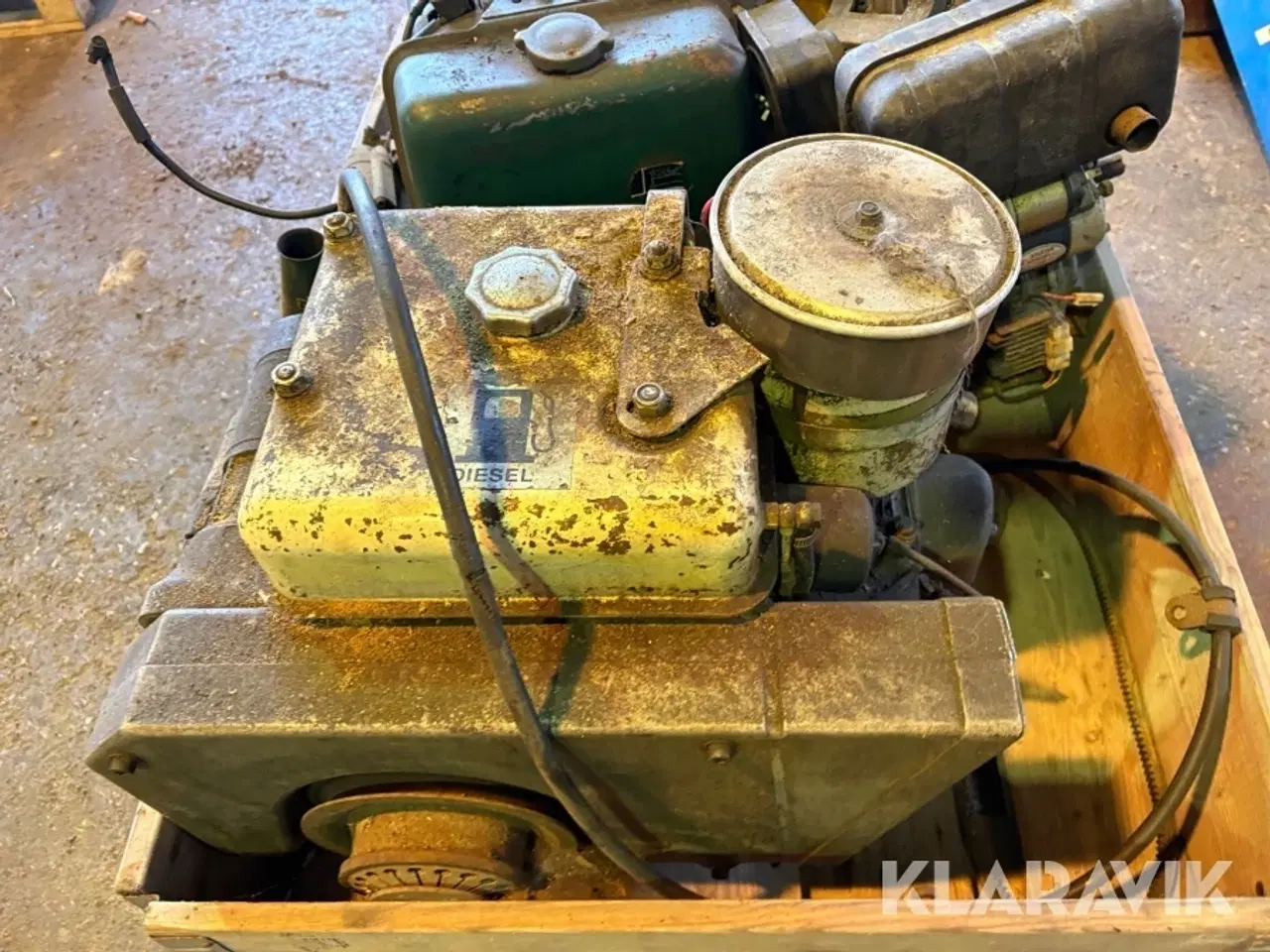 Billede 5 - Motorer 4 styk dieselmotorer