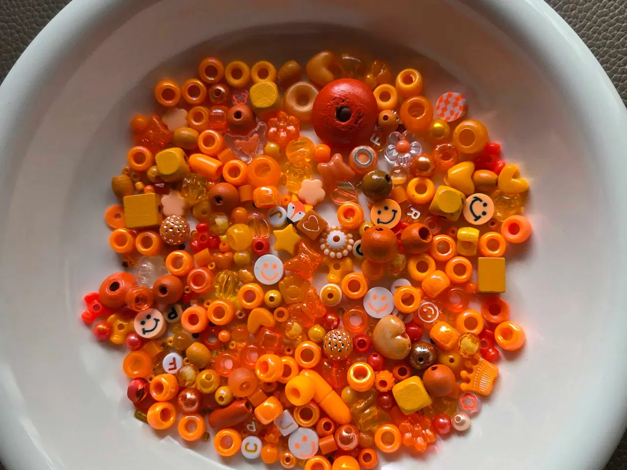 Billede 1 - Orange perle pakke