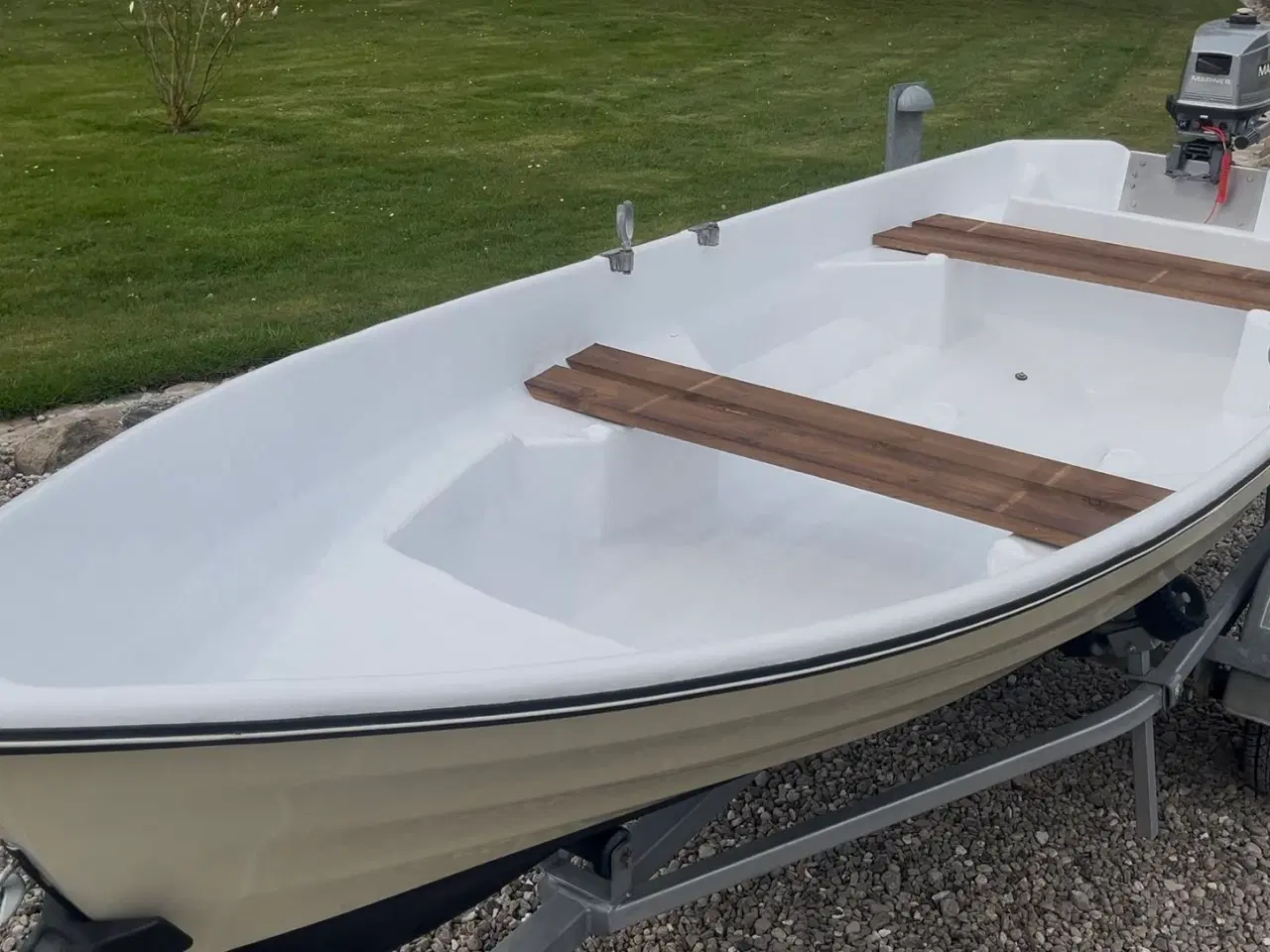 Billede 3 - Lami 375 jolle + 4hk 2-takt Mariner + trailer