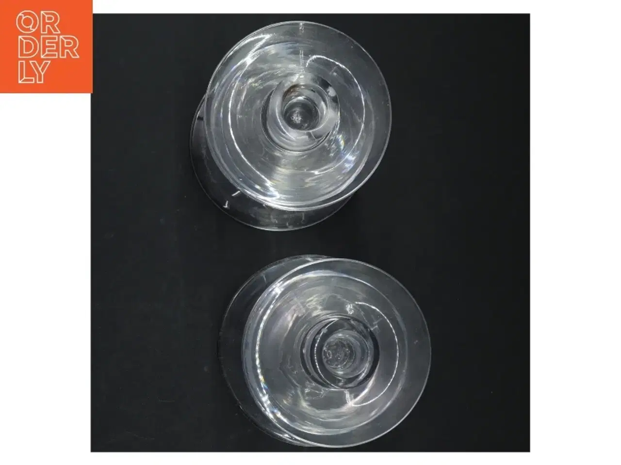 Billede 3 - Glas lysestager (str. H. 15 cm)
