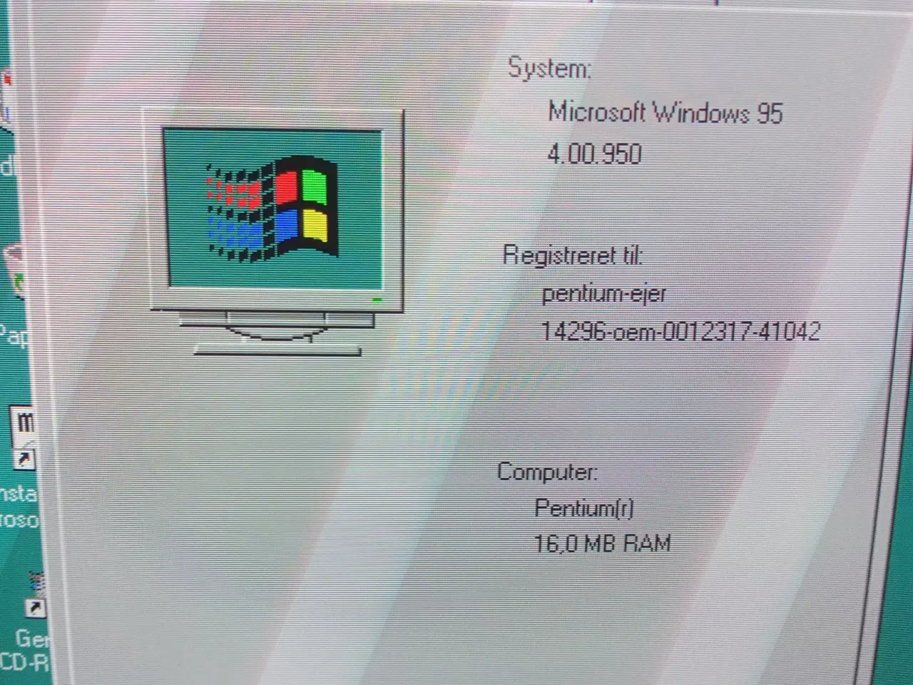 Billede 4 - Komplet retro computer fra 1996