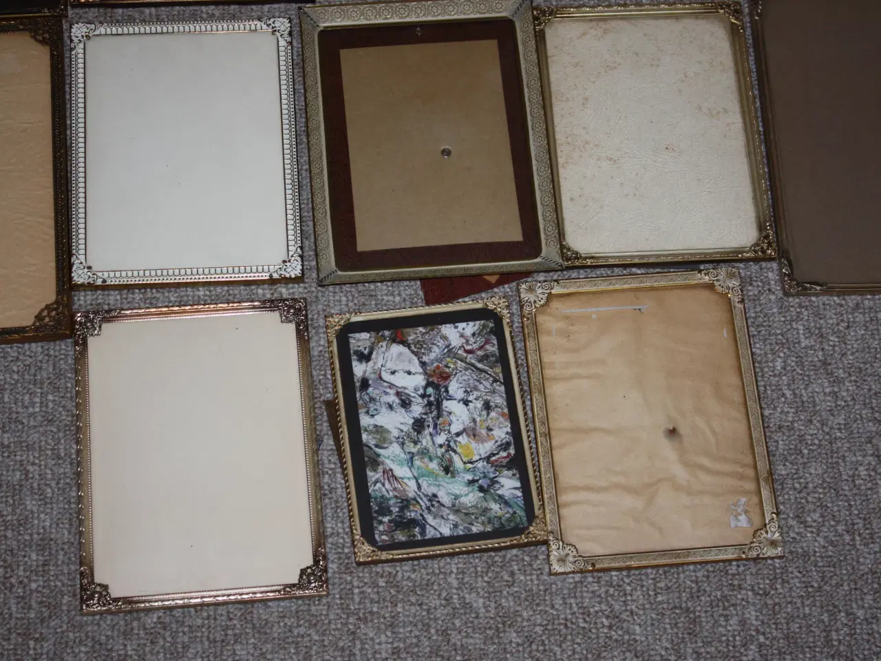 Billede 4 - Gamle metal fotorammer 
