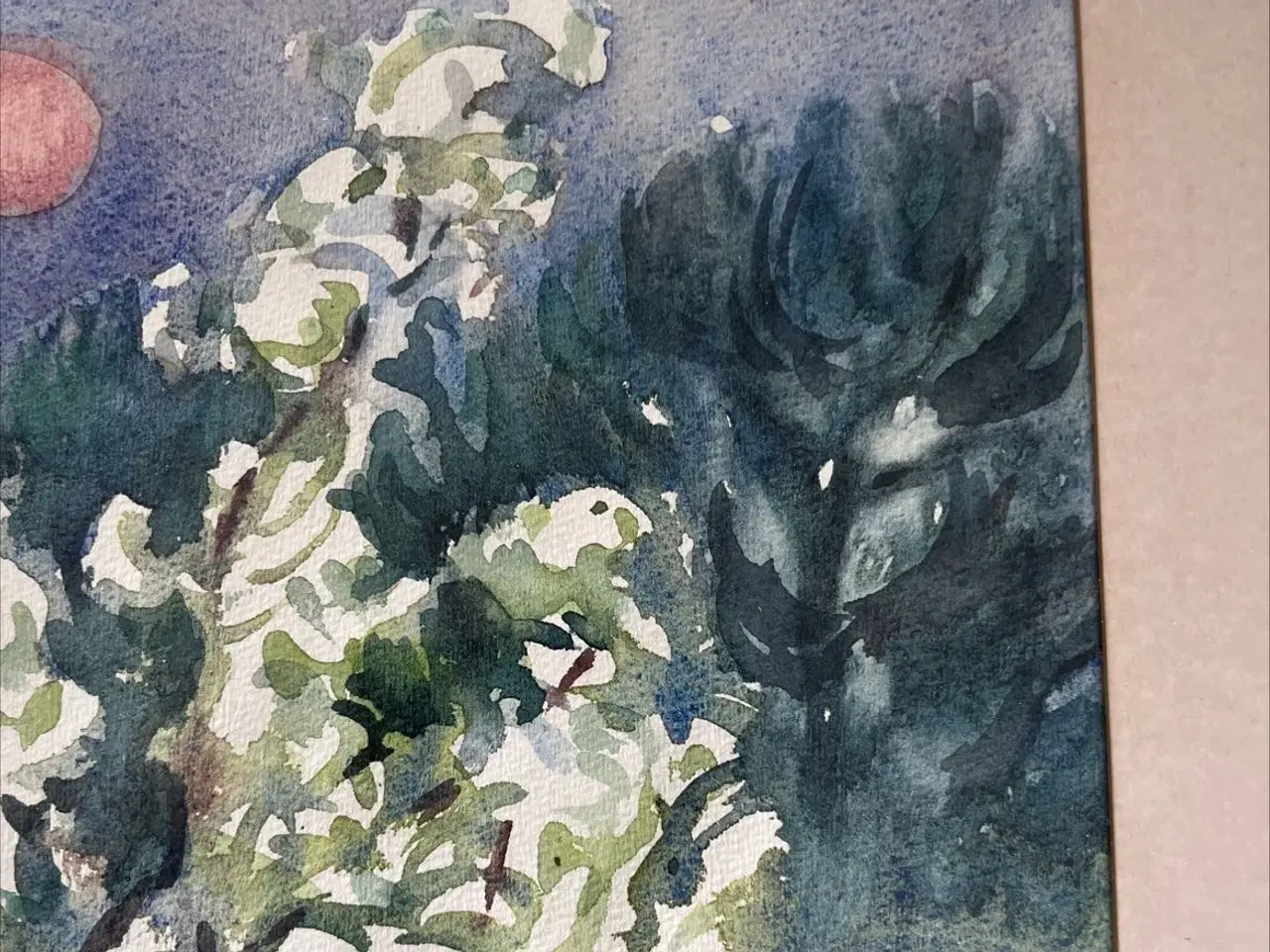 Billede 7 - Grete Fristrup, 82. Akvarel