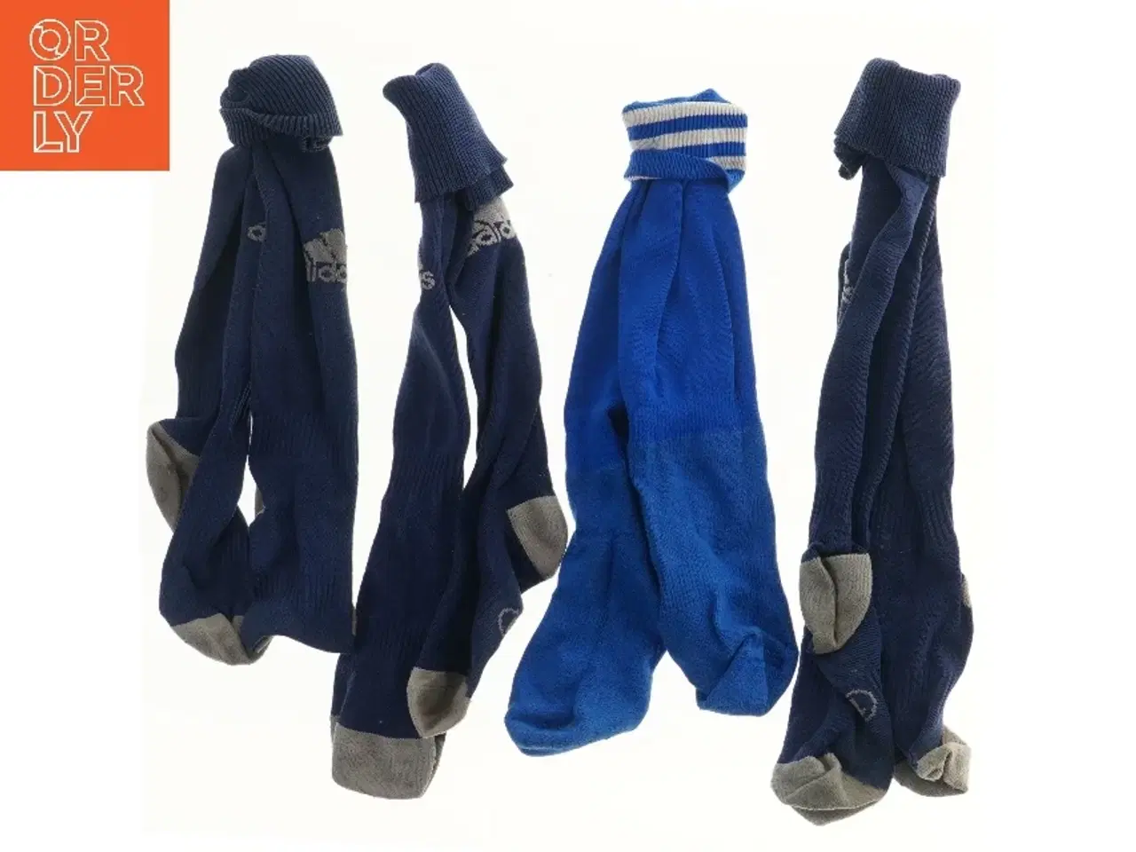 Billede 1 - 4 par fodboldstrømper fra Adidas (str. 4 par, 50 cm)