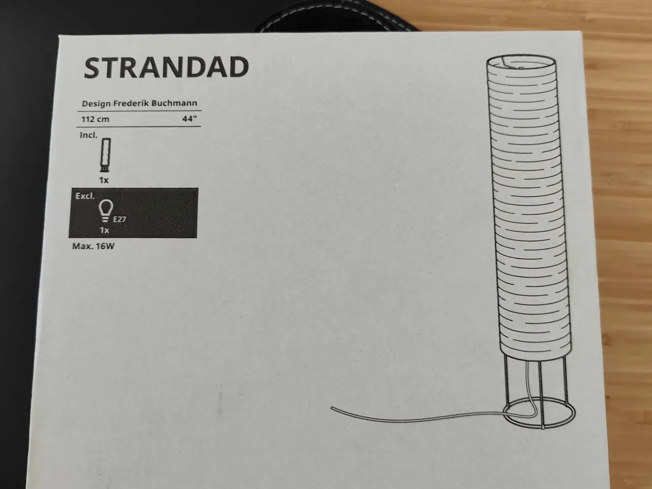 Billede 1 - Lampe fra Ikea 