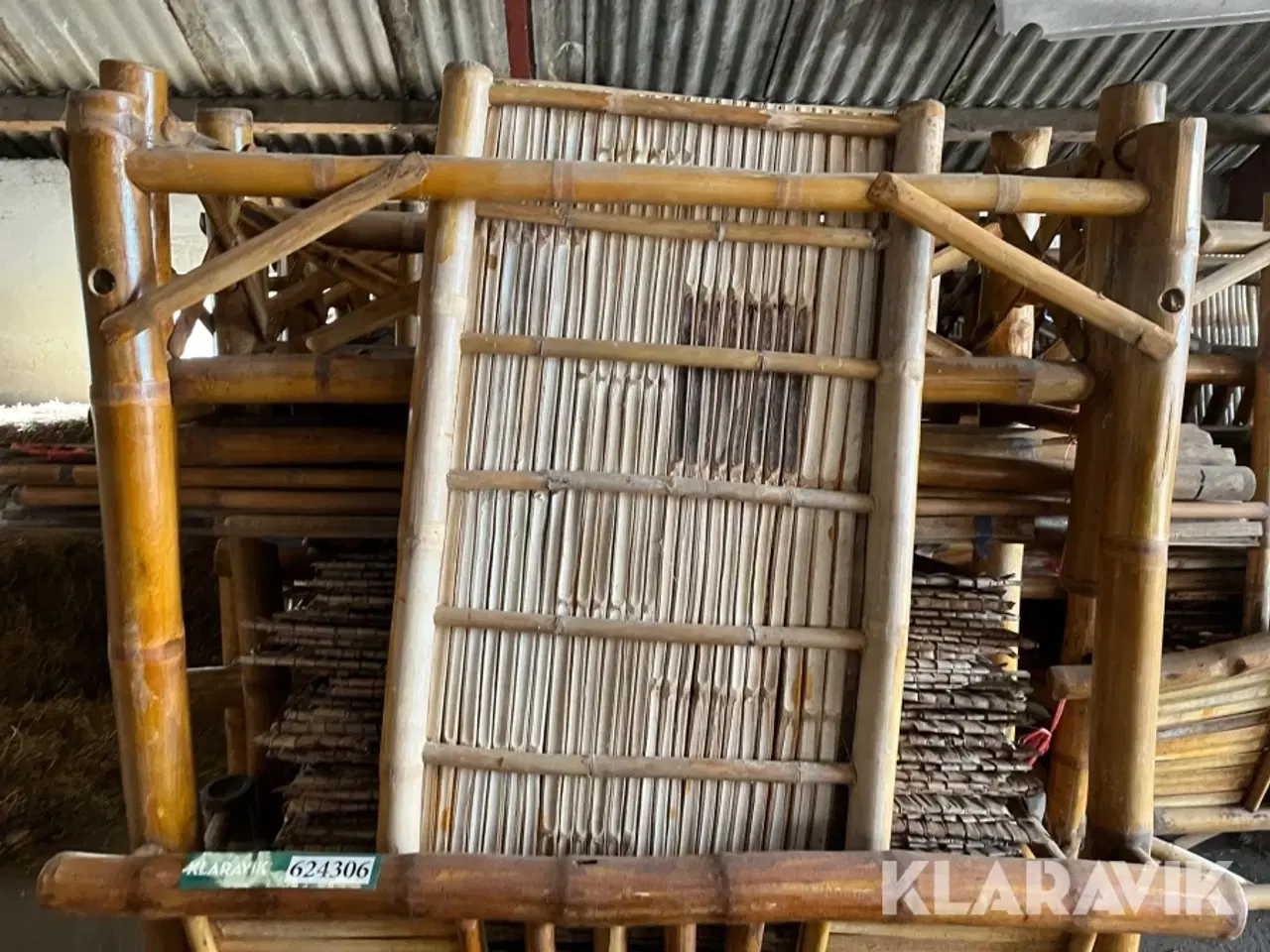 Billede 4 - Bambus hytter 2 styk