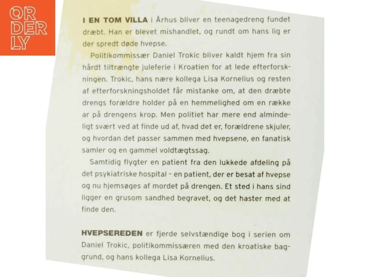 Billede 3 - &#39;Hvepsereden&#39; af Inger Wolf (bog)