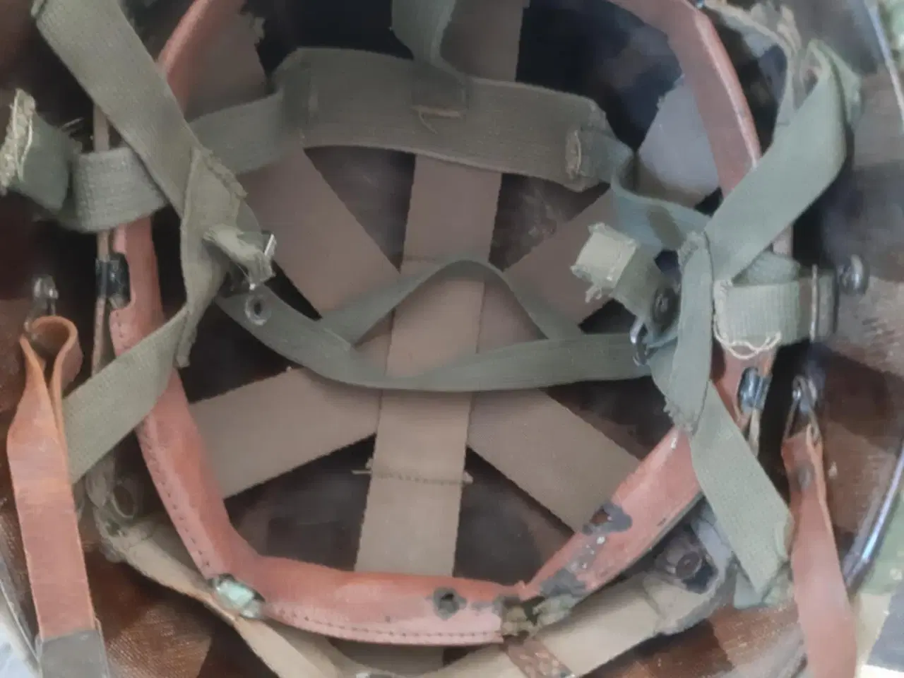 Billede 2 - Lækker USMC frog camo hjelm fra WW2/Korea