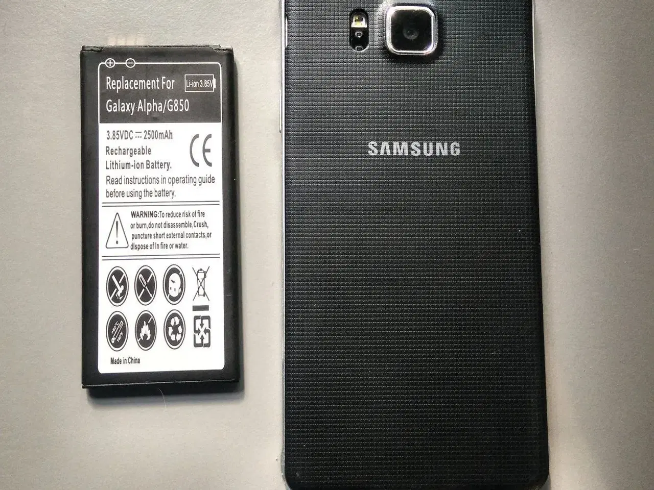 Billede 1 - Samsung cover eller batteri