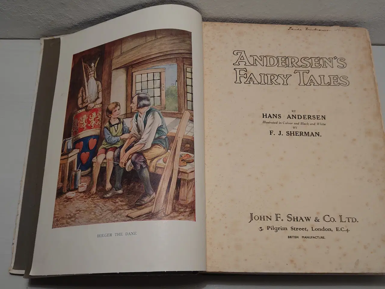 Billede 4 - H.C.Andersen:Andersens Fairy Tales.ill.F.J.Sherman