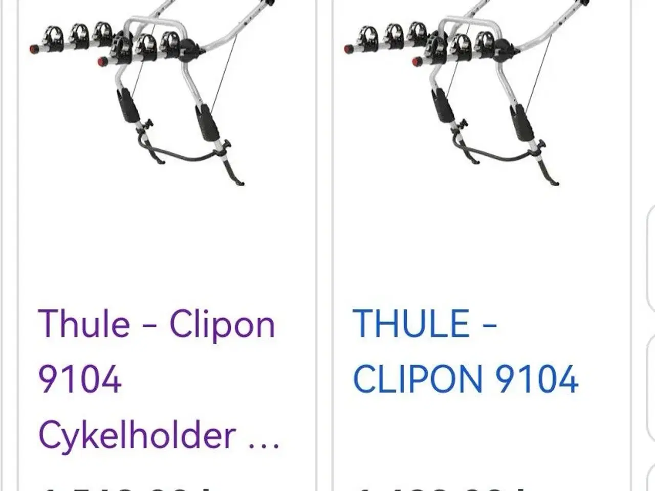 Billede 4 - Cykelholder Thule ClipOn 9104