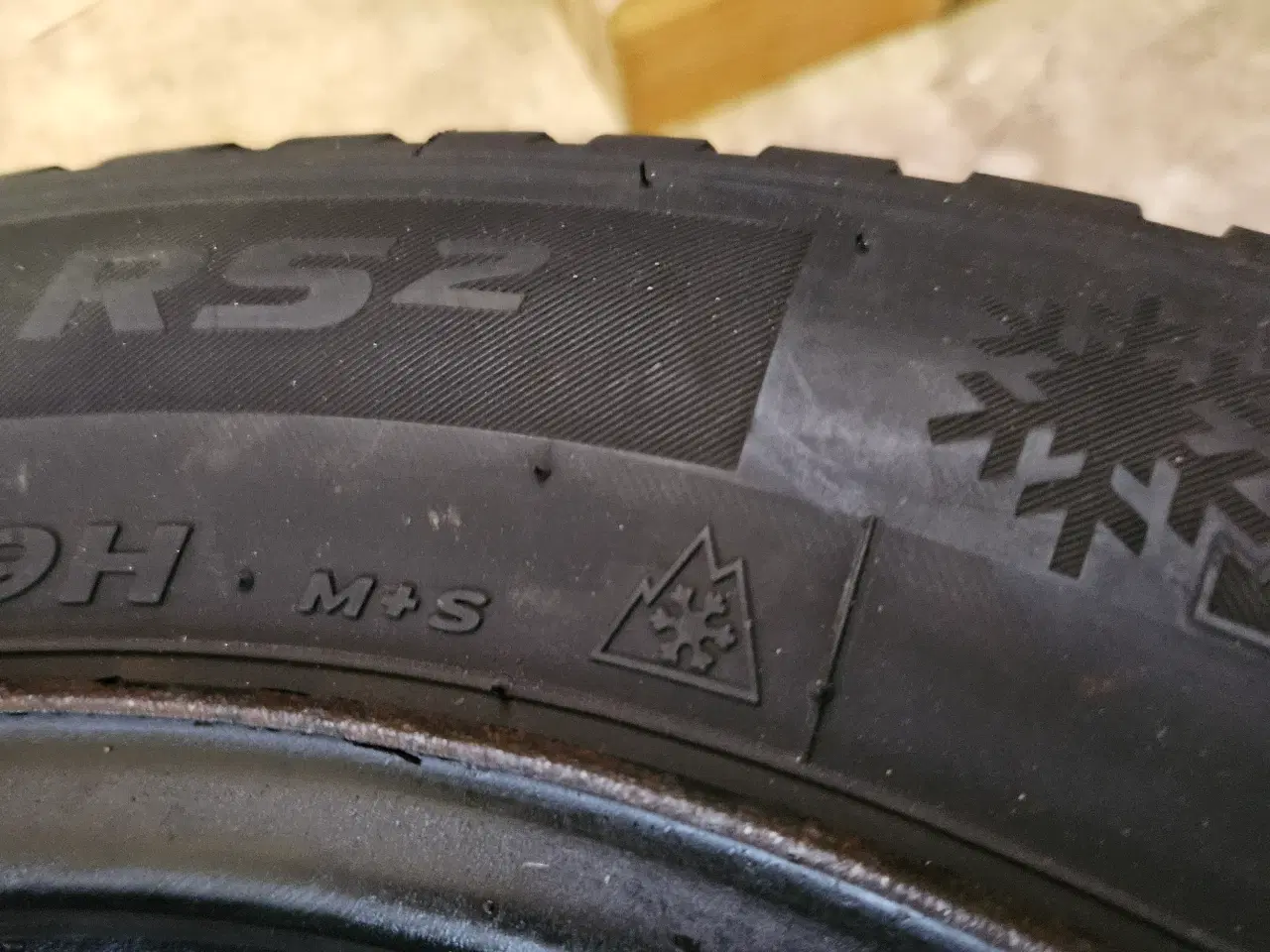 Billede 3 - Vinterdæk på stålfælge