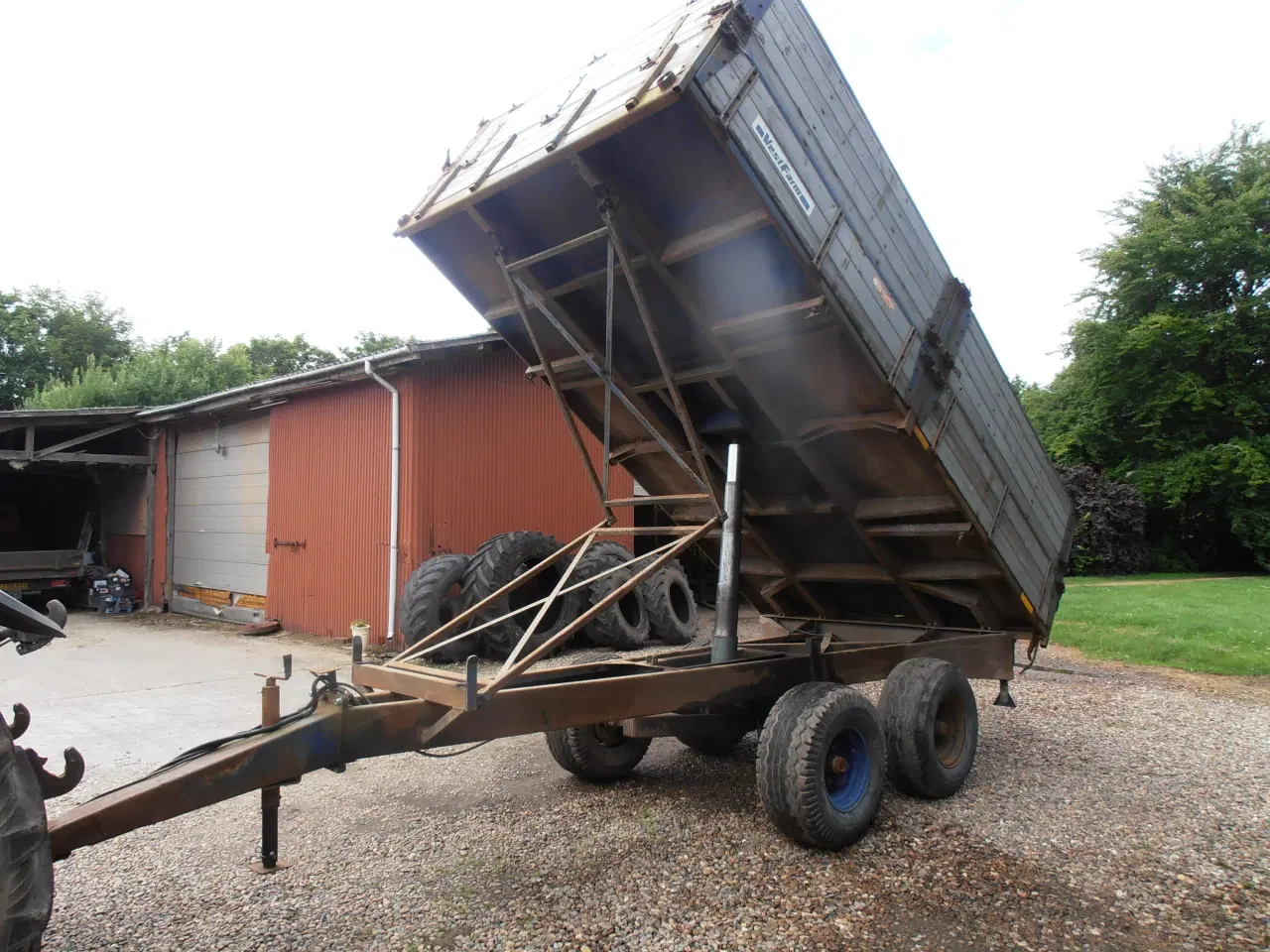 Billede 8 - Vestfarm 10 tons tipvogn .