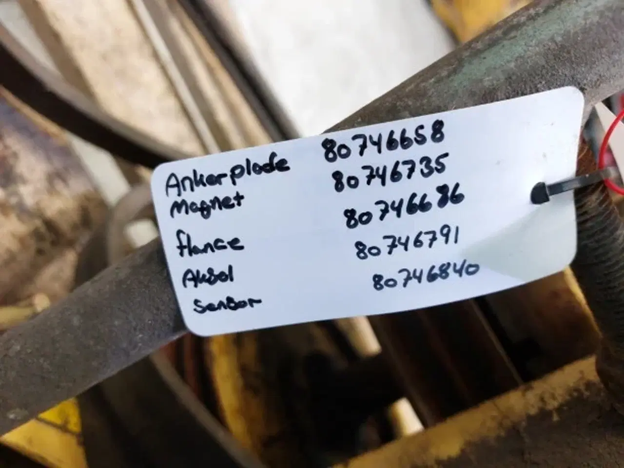 Billede 9 - New Holland 8060 Snitter Kobling 80746787