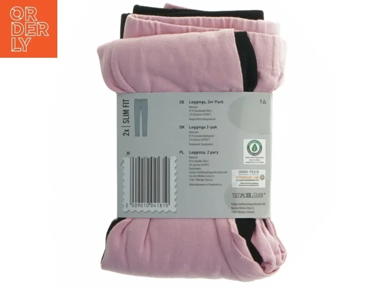 Billede 2 - Børneleggings, 2-pak fra Poco Piano (str. 6 år)