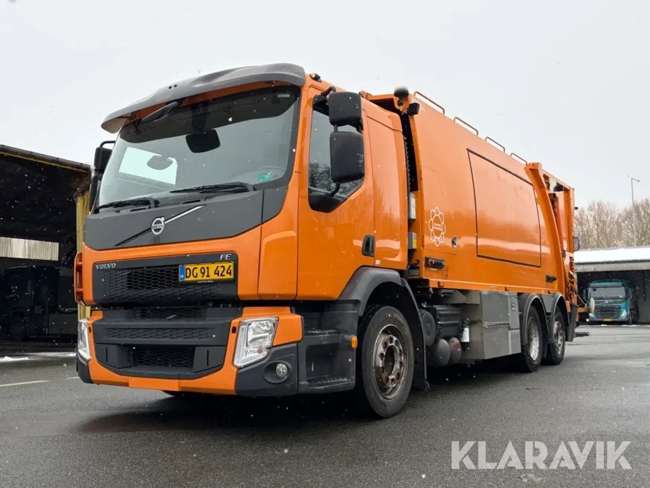 Billede 1 - Renovationsvogn Volvo FE-320 med NTM renovationsaggregat